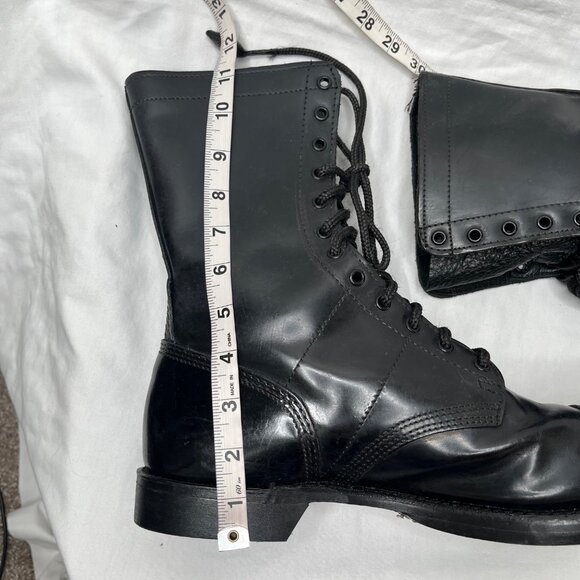 Corcoran 1500 Mens Black Leather Military Combat Boots Size 13 EE - Picture 5 of 14